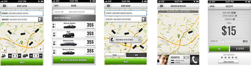 Car Fare Compare App